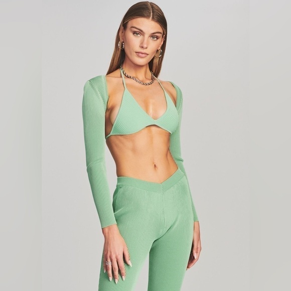 SER.O.YA Dahlia Set In Green - Picture 7 of 10